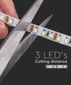 LED Ταινία 12W V-TAC Dimmable 24V 1680lm/m Θερμό 3000K 5 Μέτρα – 212596