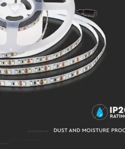LED Ταινία 12W V-TAC Dimmable 24V 1680lm/m Θερμό 3000K 5 Μέτρα – 212596