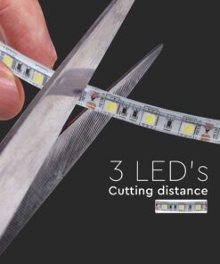 Ταινία LED SMD2835 DC:24V IP65 7.5W/m ψυχρό λευκό 100lm/W V-TAC – 212627