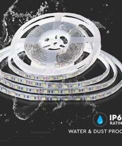 Ταινία LED SMD2835 DC:24V IP65 7.5W/m ψυχρό λευκό 100lm/W V-TAC – 212627