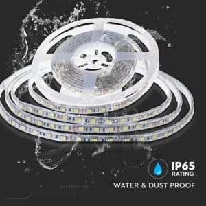 Ταινία LED SMD2835 DC:24V IP65 7.5W/m ψυχρό λευκό 100lm/W V-TAC – 212627
