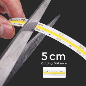 Tαινία LED COB 5m 24V 10W/m IP20 4000K Φυσικό Λευκό V-TAC – 212653