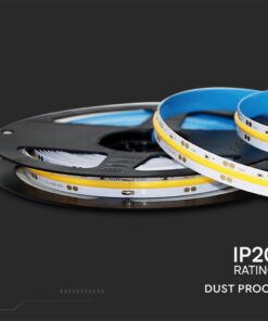 LED Ταινία COB 10W V-TAC Dimmable 24V 1000lm/m Φυσικό 4000K 5 Μέτρα – 212668