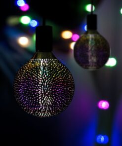 LED Λάμπα E27 G125 4W 3D Filament V-TAC 300° – 212706