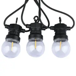 Αδιάβροχο φωτιστικό γιρλάντα 5m με 10 λάμπες Filament Θερμό λευκό 3000Κ V-TAC – 212728