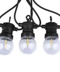 Αδιάβροχο φωτιστικό γιρλάντα 5m με 10 λάμπες Filament Θερμό λευκό 3000Κ V-TAC – 212728