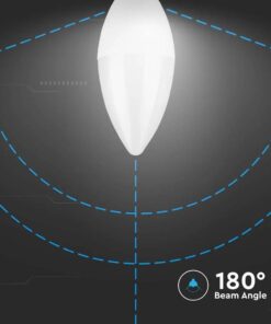 Λάμπα LED E14 Κερί SMD 5.5W 6500K 6 τμχ. V-TAC – 212738