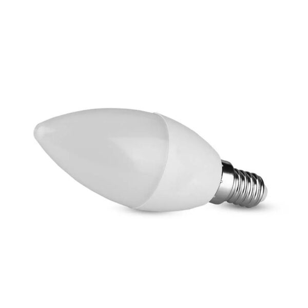 Λάμπα LED E14 Κερί SMD 5.5W 6500K 6 τμχ. V-TAC – 212738