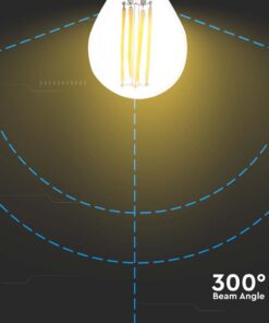 Λάμπα LED E27 G45 Filament 6W 3000K V-TAC – 212842
