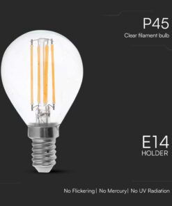 Λάμπα LED E14 Filament 6W 6500K V-TAC – 212847