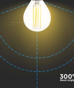 Λάμπα LED E14 Filament 6W 6500K V-TAC – 212847