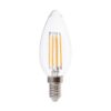 Λάμπα LED E14 Κερί Filament 6W 3000K γυαλί διάφανο V-TAC – 212848