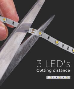 LED Ταινία 6W V-TAC Dimmable 500lm/m Ψυχρό Λευκό 6400K 5 Μέτρα – 212133