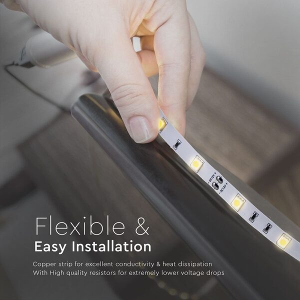 LED Ταινία 6W V-TAC Dimmable 500lm/m Ψυχρό Λευκό 6400K 5 Μέτρα – 212133
