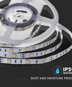 LED Ταινία 6W V-TAC Dimmable 500lm/m Ψυχρό Λευκό 6400K 5 Μέτρα – 212133