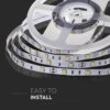 LED Ταινία 6W V-TAC Dimmable 500lm/m Ψυχρό Λευκό 6400K 5 Μέτρα – 212133