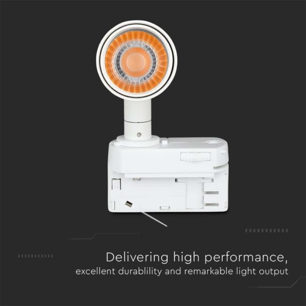 LED φωτιστικό ράγας Samsung COB 7W 4000K Λευκού Χρώματος V-TAC – 21351