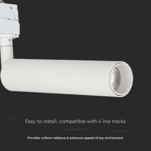 LED φωτιστικό ράγας Samsung COB 7W 4000K Λευκού Χρώματος V-TAC – 21351