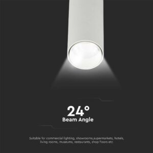 LED φωτιστικό ράγας Samsung COB 7W 4000K Λευκού Χρώματος V-TAC – 21351