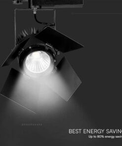 LED φωτιστικό ράγας Samsung COB 33W 3000K Μαύρου Χρώματος V-TAC – 21371