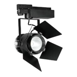 LED φωτιστικό ράγας Samsung COB 33W 4000K Μαύρου Χρώματος V-TAC – 21372
