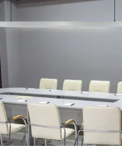 LED Γραμμικό Κρεμαστό Φωτιστικό 120cm Ασημί Linkable 40W V-TAC PRO Samsung Chip 3300lm 120° Φυσικό Λευκό 4000K – 21375