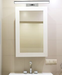 Γραμμικό Φωτιστικό Καθρέφτη/Πίνακα Τοίχου LED 8W V-TAC 120° 380lm Χρώμιο Θερμό 3000K – 213984