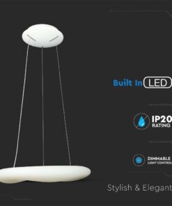 LED ΚΡΕΜΑΣΤΟ ΦΩΤΙΣΤΙΚΟ 36W SMD CCT 3 ΣΕ 1 ΣΤΡΟΓΓΥΛΟ ΣΧΗΜΑ ΜΕ ΔΥΝΑΤΟΤΗΤΑ ΡΥΘΜΙΣΗΣ ΤΗΛΕΧΕΙΡΙΣΤΗΡΙΟΥ V-TAC – 213959