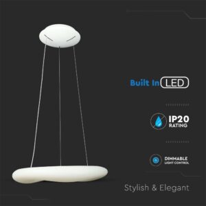 LED ΚΡΕΜΑΣΤΟ ΦΩΤΙΣΤΙΚΟ 36W SMD CCT 3 ΣΕ 1 ΣΤΡΟΓΓΥΛΟ ΣΧΗΜΑ ΜΕ ΔΥΝΑΤΟΤΗΤΑ ΡΥΘΜΙΣΗΣ ΤΗΛΕΧΕΙΡΙΣΤΗΡΙΟΥ V-TAC  – 213959