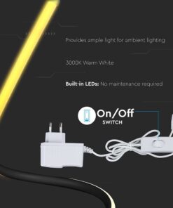 Επιτραπέζιο Φωτιστικό LED 20W Μαύρο V-TAC Μεταλλικό Θερμό 3000K – 2140311