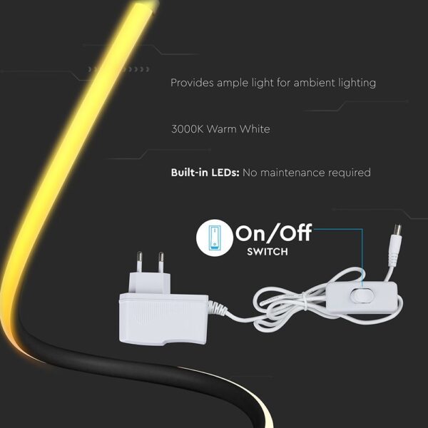 Επιτραπέζιο Φωτιστικό LED 20W Μαύρο V-TAC Μεταλλικό Θερμό 3000K – 2140311