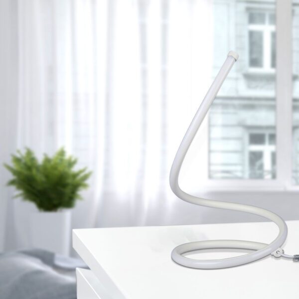 Επιτραπέζιο Φωτιστικό LED 20W Λευκό V-TAC Μεταλλικό Θερμό 3000K – 2140321
