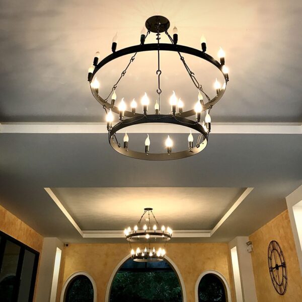 Λάμπα LED E14 κερί φλόγα SMD 3.7W 3000K V-TAC – 214164