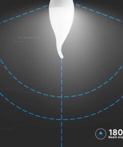 Λάμπα LED E14 κερί φλόγα SMD 3.7W 3000K V-TAC – 214164