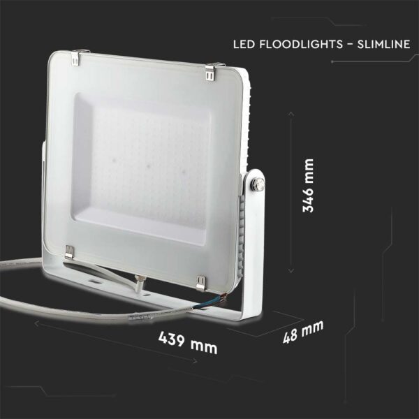 LED Προβολέας 200W V-TAC PRO Samsung Chip 100° 16500lm Λευκός Αδιάβροχος IP65 Φυσικό 4000K – 21420