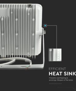 LED Προβολέας 200W V-TAC PRO Samsung Chip 100° 16500lm Λευκός Αδιάβροχος IP65 Φυσικό 4000K – 21420