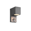 Φωτιστικό Τοίχου Trio Lighting ROYA 1x GU10 Ανθρακί Χυτό Αλουμίνιο IP44, Αισθητήρα κίνησης – 214269142