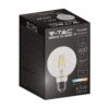 LED Λάμπα – 6W Filament E27 G95 Clear Cover V-TAC – 214305