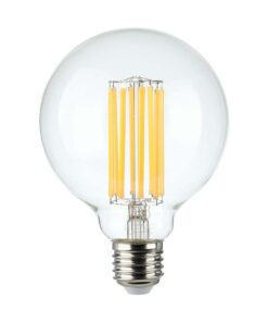 LED Λάμπα – 6W Filament E27 G95 Clear Cover V-TAC – 214305