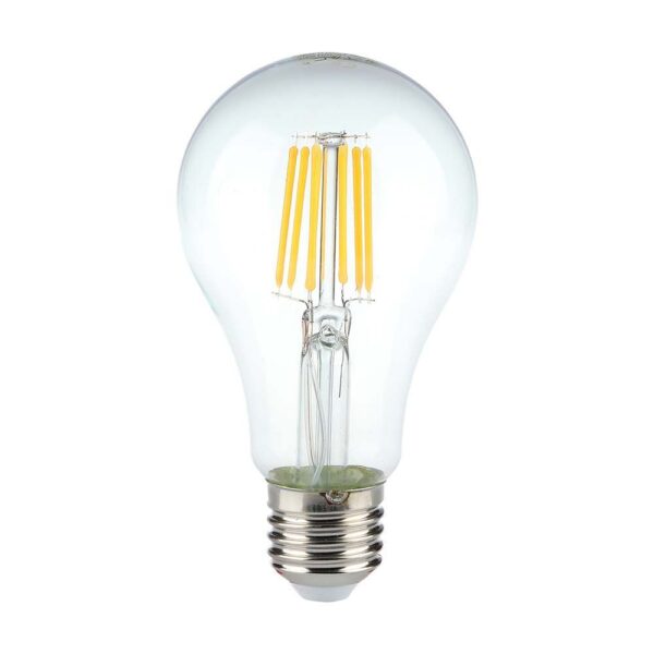 LED Λάμπα E27 10W  Filament V-TAC 1055lm Θερμό 3000K - 214410