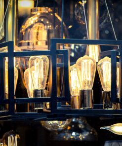 LED Λάμπα E27 ST64 8W Filament Amber V-TAC 300° 720lm Θερμό 2200Κ – 214421