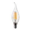 LED Λάμπα E14 4W Φλόγα Filament V-TAC Φυσικό 4000K – 214431