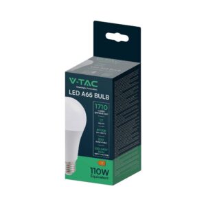 Λάμπα LED E27 A65 SMD 17W  4000K V-TAC – 214457