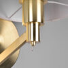 Φωτιστικό Τοίχου Trio Lighting CASSIO  1x E27 Ορείχαλκος Ματ Μεταλλικό   – 214470108