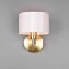 Φωτιστικό Τοίχου Trio Lighting CASSIO  1x E27 Ορείχαλκος Ματ Μεταλλικό   – 214470108