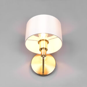 Φωτιστικό Τοίχου Trio Lighting CASSIO  1x E27 Ορείχαλκος Ματ Μεταλλικό   – 214470108