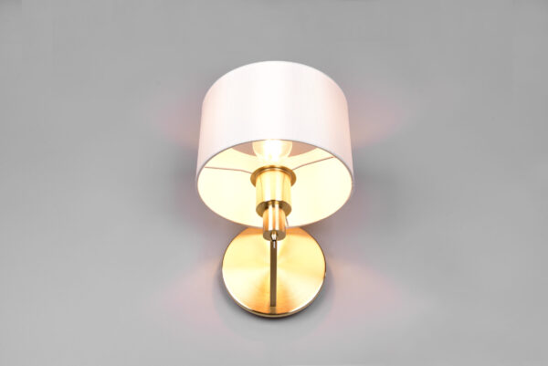 Φωτιστικό Τοίχου Trio Lighting CASSIO  1x E27 Ορείχαλκος Ματ Μεταλλικό   – 214470108
