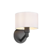 Φωτιστικό Τοίχου Trio Lighting CASSIO  1x E27 Μαύρο Ματ Μεταλλικό   – 214470132