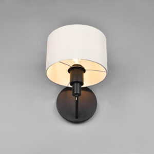 Φωτιστικό Τοίχου Trio Lighting CASSIO  1x E27 Μαύρο Ματ Μεταλλικό   – 214470132