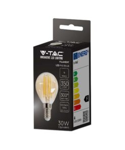 LED Λαμπάκι E14 4W Filament V-TAC Θερμό 2200K – 214499